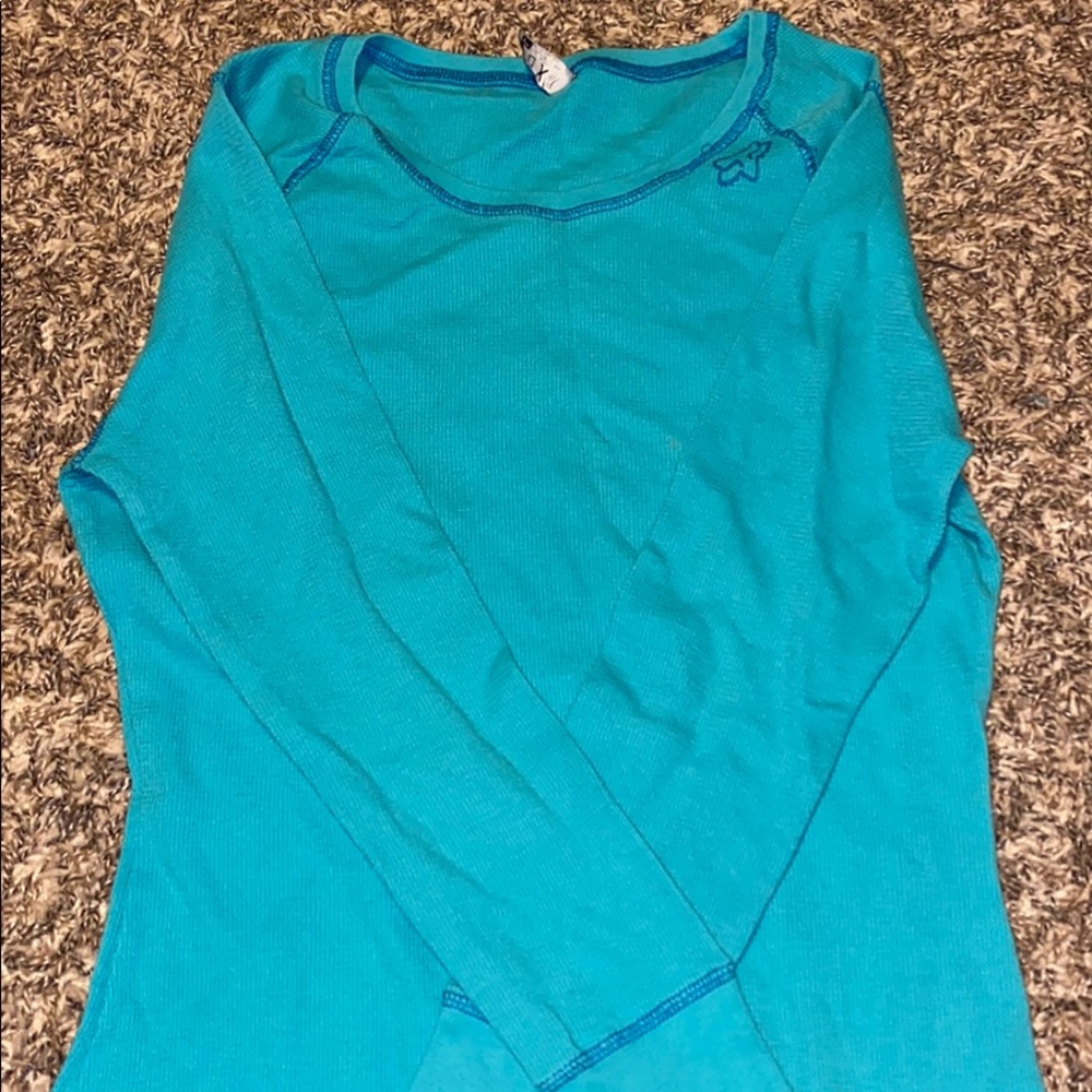 Fox long sleeve pajama shirt